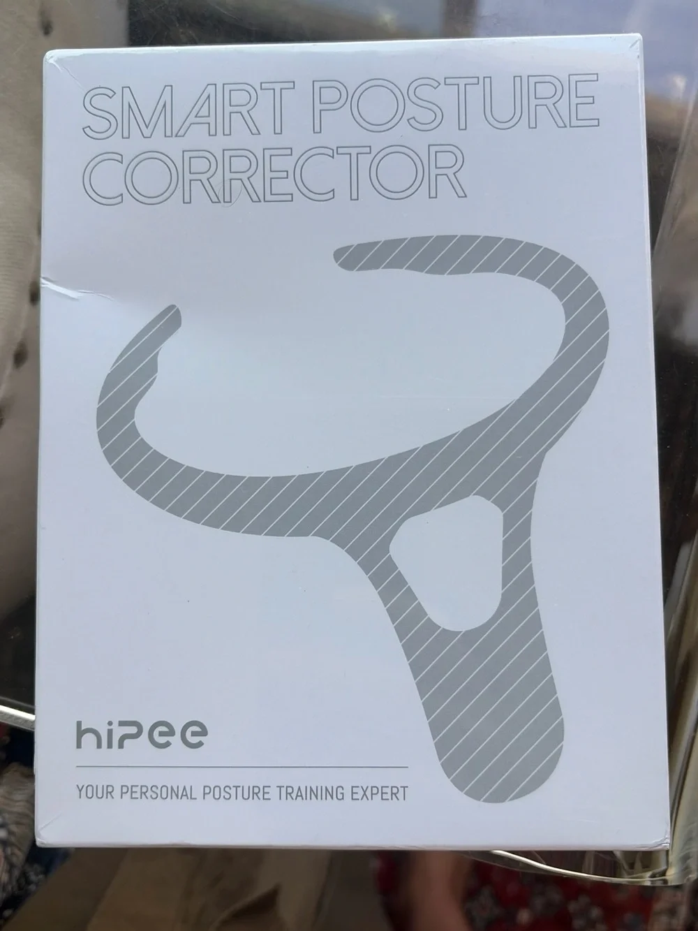 hiPee Smart Posture Corrector - White/Grey - New unopened